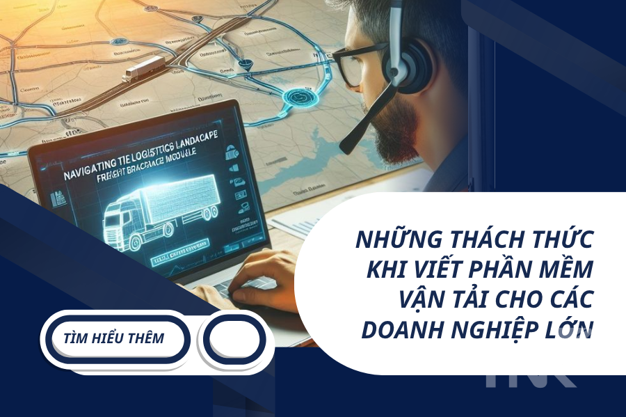 Những thách thức khi viết phần mềm vận tải