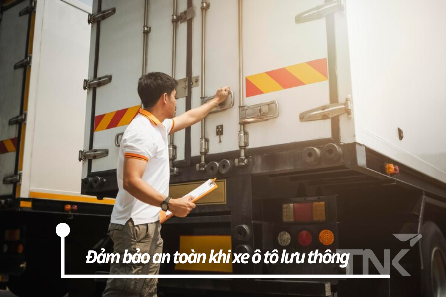 Đảm bảo an toàn khi xe ô tô lưu thông