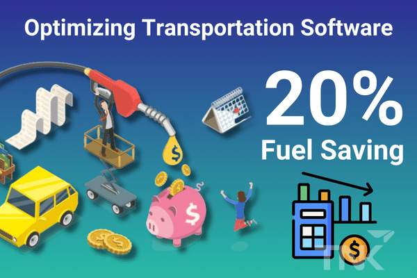 How Transportation Software Saves 20% Fuel