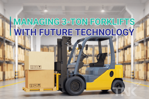 3 Ton Forklift Management – With Technology from the Future