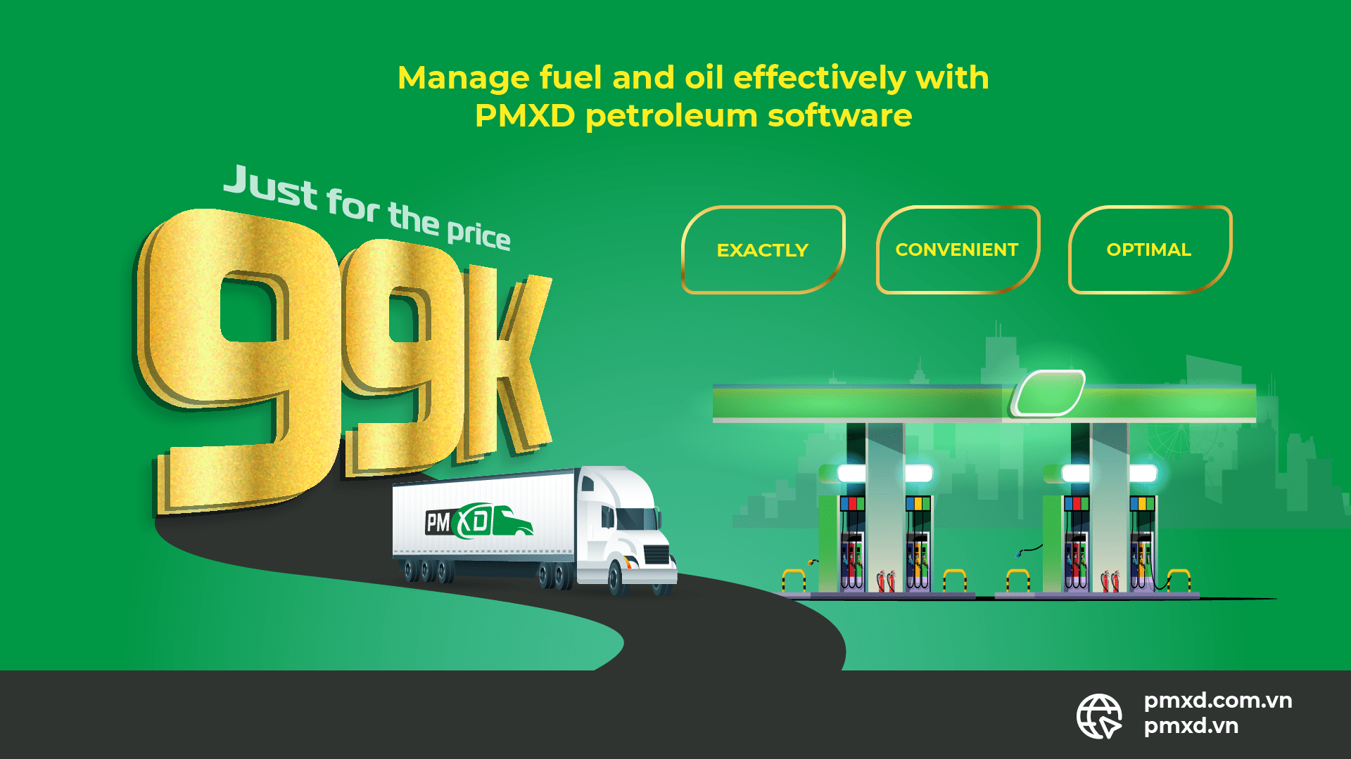Price of PMXD petroleum management software
