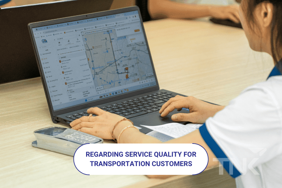 service quality for transport customers