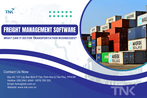 Freight transport management software
