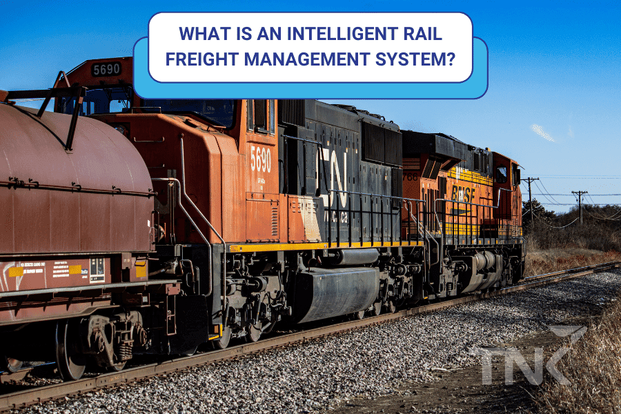 What is a smart railway cargo management system?