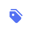 Icon note blue