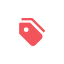 Icon note red
