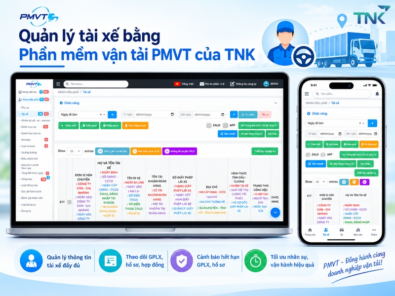 cách quản lý tài xế cách quản lý tài xế