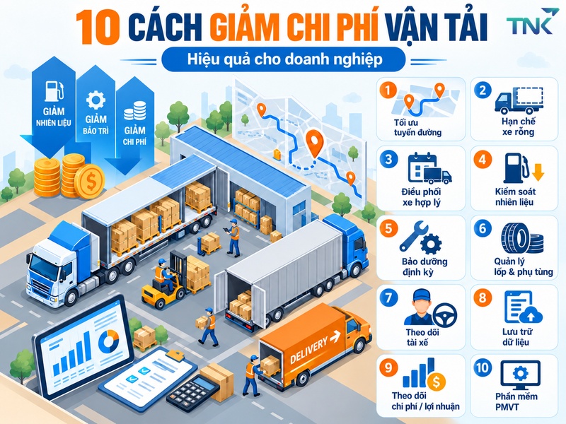 giải pháp giảm chi phí vận tải giải pháp giảm chi phí vận tải