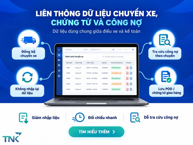 quản lý công nợ vận tải quản lý công nợ vận tải