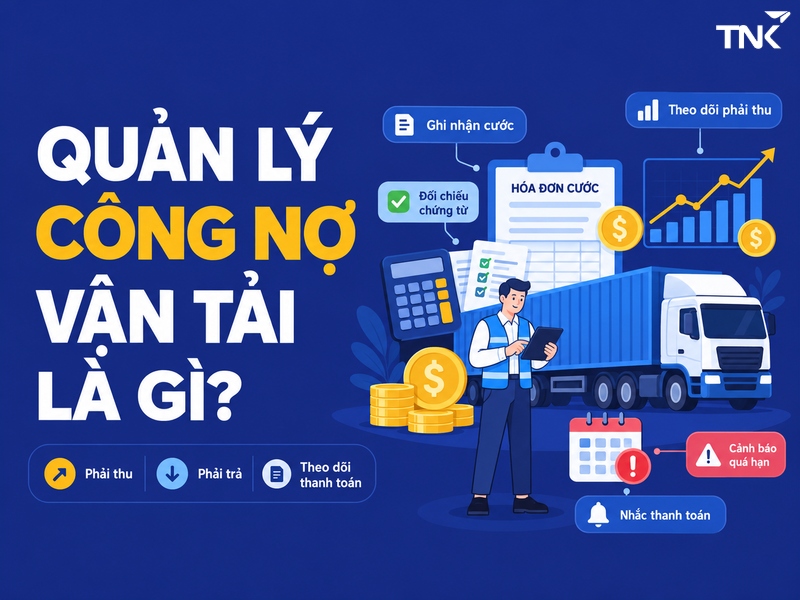 quản lý công nợ vận tải quản lý công nợ vận tải