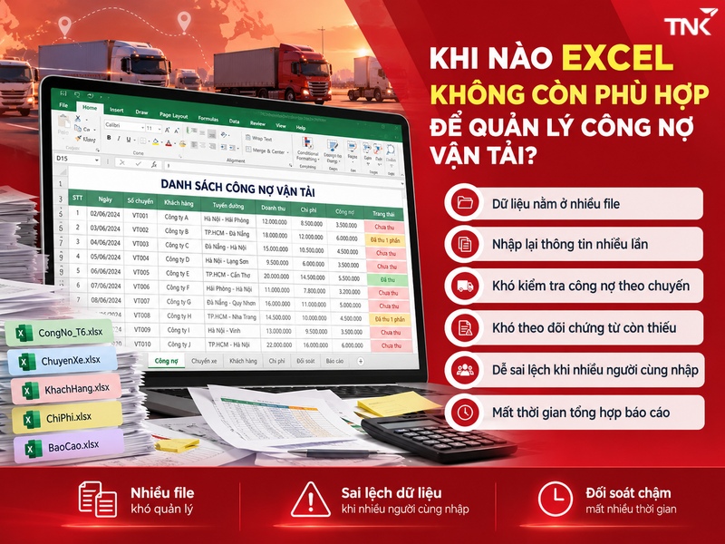 quản lý công nợ vận tải quản lý công nợ vận tải